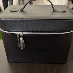 SkinCeuticals Black Toiletry Bag with Silver Accents
